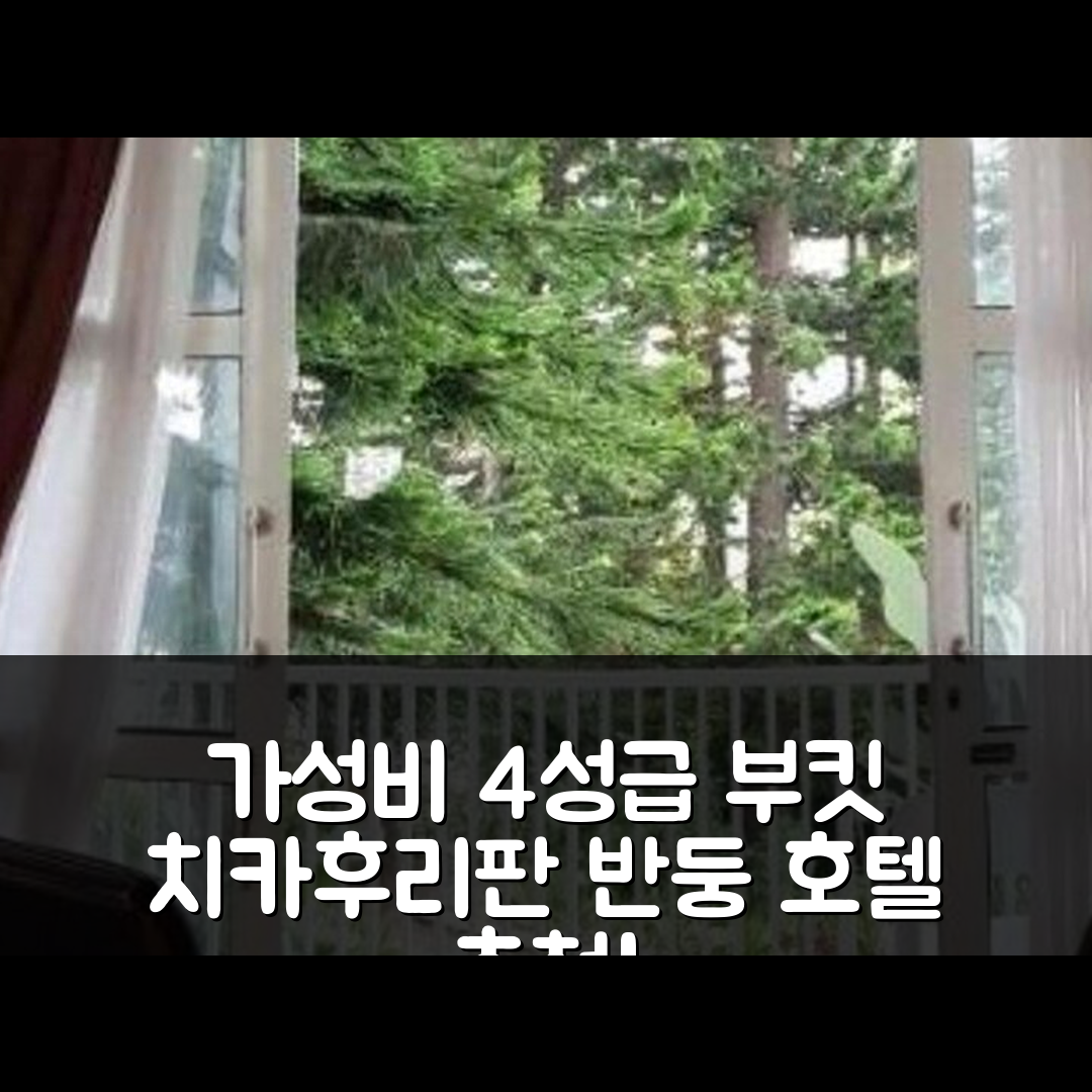 반둥 숙소 여행 호텔 추천 부킷 치카후리판 리조트 | 가성비 좋은 4성급 위치와 조식 정보 7가지