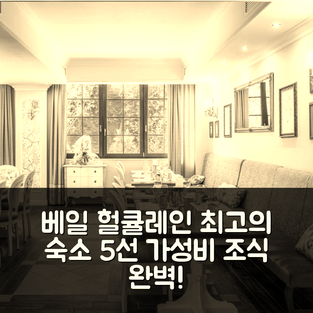 베일 헐큘레인 숙소 여행 호텔 추천 펜시우네아 디미트리오스 | 조식과 가성비 최고의 5가지 이유