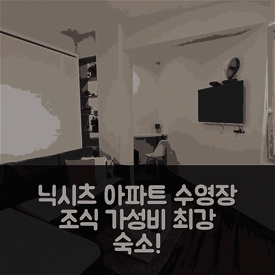닉시츠 숙소 여행 호텔 추천 빅토리 아파트 | 가성비 우수한 수영장과 조식 정보 7가지