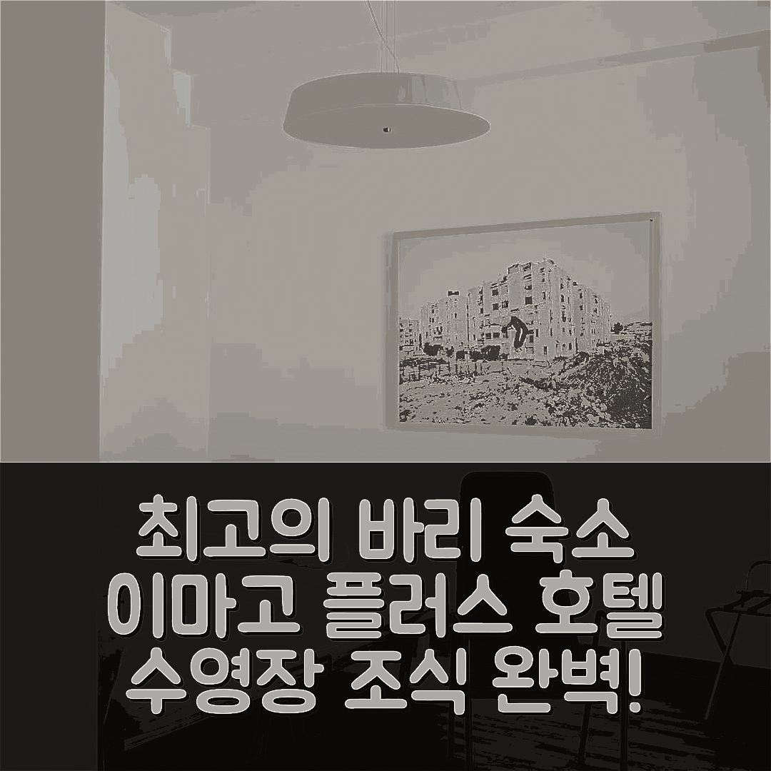 바리 숙소 여행 호텔 추천 이마고 플러스 호텔 | 가격과 수영장 최강 조식 정보 5가지