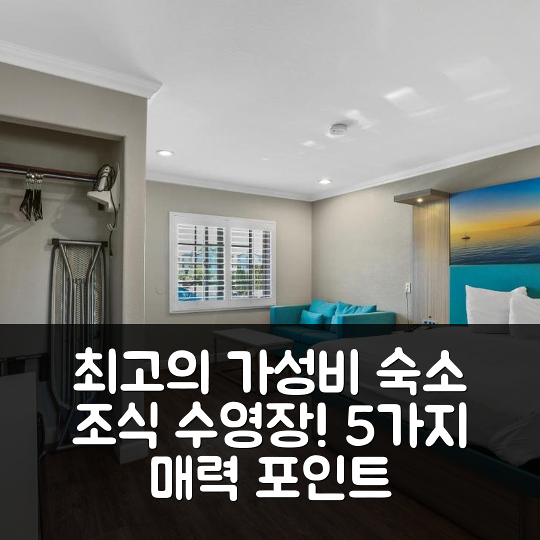 에스컨디도 숙소 여행 호텔 추천 모텔 메디테란 사파리 파크 | 가성비와 조식, 수영장이 매력적인 5가지 이유